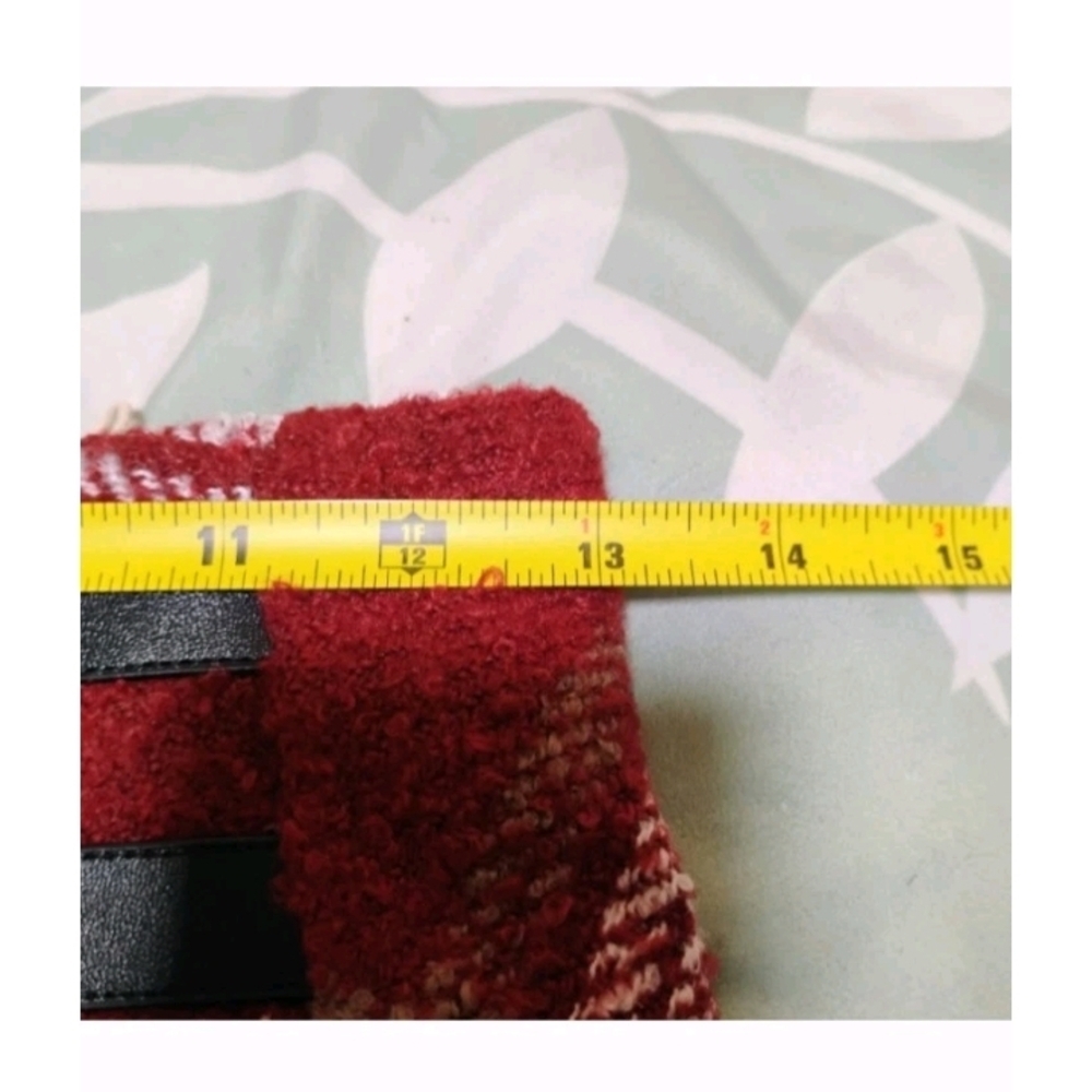 Chic Red Plaid A-Line Skirt - Picture 10 of 11